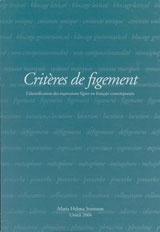 Critères de figement